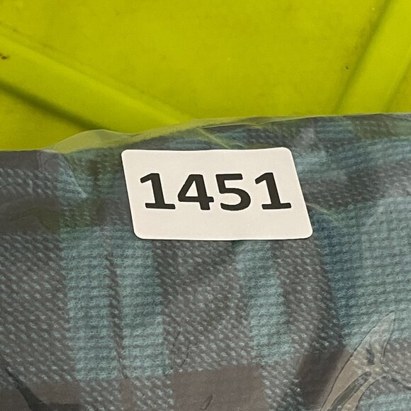 Victoria's Secret Cotton Long Sleeve Top & Lounge Pants Plaid PJ Set Green XL - Picture 8 of 8